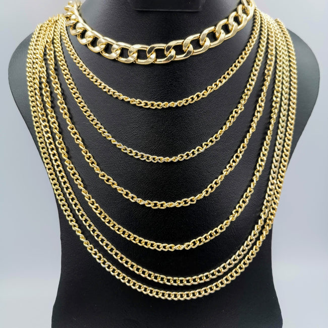 6 Mini Chain Golden Necklace - Offer Hunts