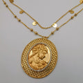 24K Gold Plated Camay 2 Layer Necklace - Offer Hunts