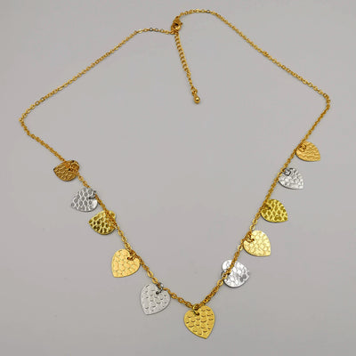 18K Gold Plated Heart Necklace - Offer Hunts