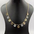 18K Gold Plated Flower Necklace - Offer Hunts