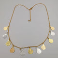 18K Gold Plated Teardrop Necklace - Offer Hunts