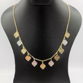 18K Gold Plated Rhombus Necklace - Offer Hunts