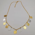 18K Gold Plated Rhombus Necklace - Offer Hunts
