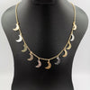 18K Gold Plated Moon Necklace - Offer Hunts