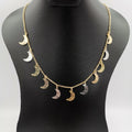 18K Gold Plated Moon Necklace - Offer Hunts