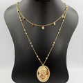 24K Gold Plated Simplistic Camay Necklace - Offer Hunts
