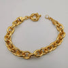 24K Gold Plated Anchor Chain Bracelet - Offer Hunts
