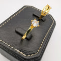 Trinity Twins Ring - 24K Gold Plate - Offer Hunts