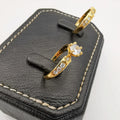 Bedazled Twins Ring - 24K Gold Plate - Offer Hunts