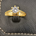 Curved Twins Ring - 24K Gold Plate - Offer Hunts