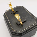 Curved Twins Ring - 24K Gold Plate - Offer Hunts