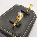 Curved Twins Ring - 24K Gold Plate - Offer Hunts