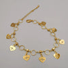 24K Gold Plated Electro Heart Anklet - Offer Hunts