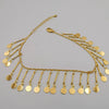 24K Gold Plated Round Danglers Anklet - Offer Hunts