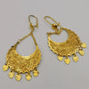 18K Gold Plated Crescent Earrings - Offer Hunts