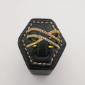 Tri-Color Banded Ring - 24K Gold Plate - Offer Hunts