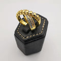 Dual Bond Ring - 24K Gold Plate - Offer Hunts