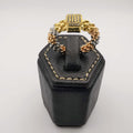 Rugged Tri Color Band Ring - 24K Gold Plate - Offer Hunts