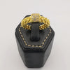 Rugged Band Ring - 24K Yellow Gold Plate - Offer Hunts