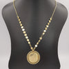 18K Gold Plated Elegant Round Coin Necklace - Offer Hunts