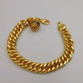 24K Gold Plated Chain Egg Bracelet - Offer Hunts