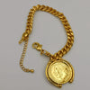 24K Gold Plated Coin Bracelet - Style 1 - Offer Hunts
