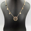 24K Gold Plated Simple Coin Necklace - Offer Hunts