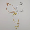 24K Gold Plated Star Bracelet Set [3 Pieces] - Offer Hunts