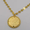 24K Gold Plated Coin Necklace - Style 2 - Offer Hunts