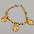 21K Gold Plated Camay Bracelet - Offer Hunts