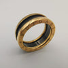 Stainless Steel Wedding Dual Band Ring