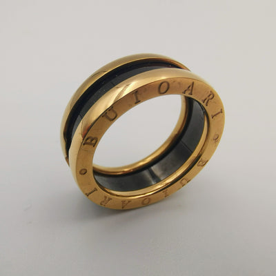 Stainless Steel Wedding Dual Band Ring
