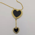 24K Gold Plated Stainless Steel Long Chain Necklace [Style 2]