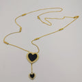 24K Gold Plated Stainless Steel Long Chain Necklace [Style 2]