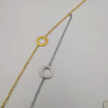 24K Gold Plated Stainless Steel Long Chain Necklace [Style 4]