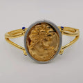 24K Gold Plated Camay Bangle Bracelet