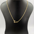 21K Gold Plated Queen Necklace