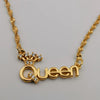 21K Gold Plated Queen Necklace