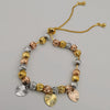 24K Gold Plated Tricolor Bracelet [STYLE 2]