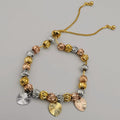 24K Gold Plated Tricolor Bracelet [STYLE 2]