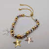 24K Gold Plated Tricolor Bracelet [STYLE 4]