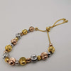 24K Gold Plated Tricolor Bracelet [STYLE 5]