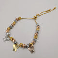24K Gold Plated Tricolor Bracelet [STYLE 6]