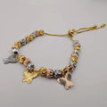 24K Gold Plated Tricolor Bracelet [STYLE 6]
