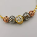 24K Rose Gold Plated Charm Bracelet (STYLE-2)