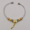 24K Rose Gold Plated Charm Bracelet (STYLE-3)