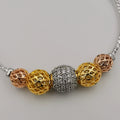 24K Rose Gold Plated Charm Bracelet (STYLE-4)