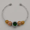24K Rose Gold Plated Charm Bracelet (STYLE-5)