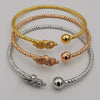 24K Gold Plated Bracelet Set [3-Pieces] - Adjustable Size - Style 11