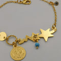 24K Gold Plated Electro Anklet